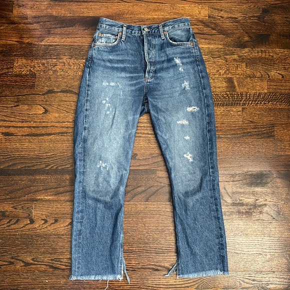 Agolde Riley Straight Jean - Picture 2 of 8